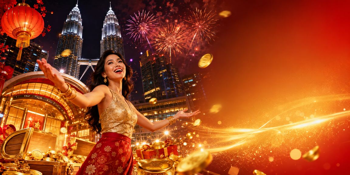 Suasana kasino hiburan bergaya Melayu di Kuala Lumpur — permainan popular 100zz